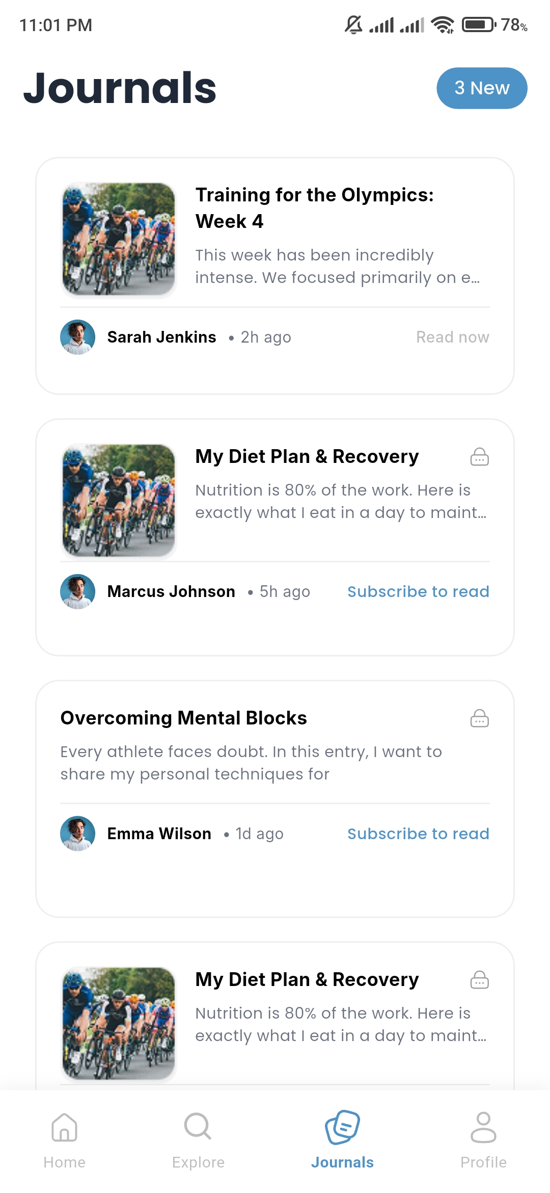 Journals Feed